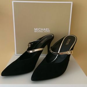 Michael Kors Womens Tiegan Pointed Toe Mules